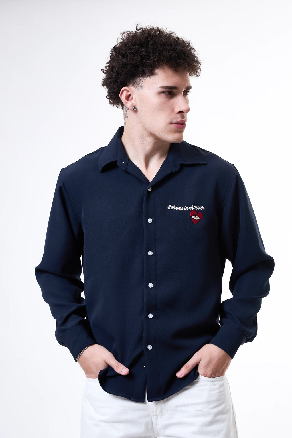 The Echoes Embroidered Shirt