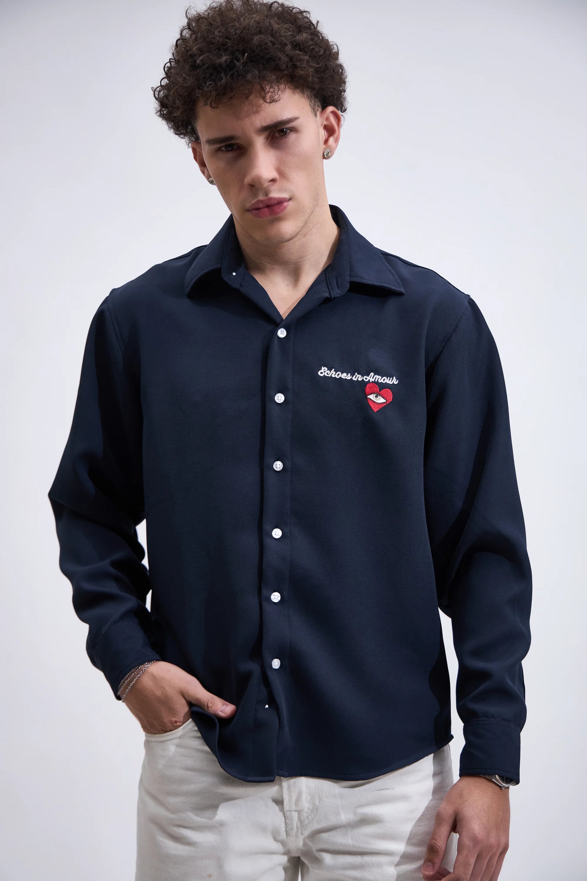 The Echoes Embroidered Shirt