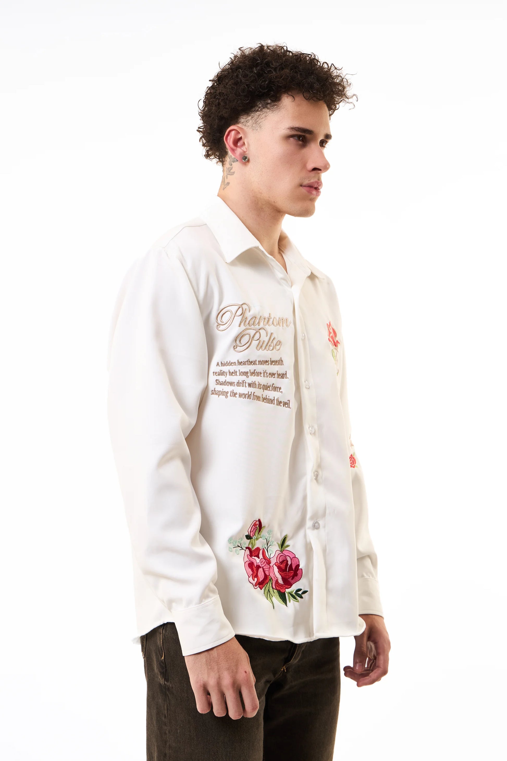 The Phantom Embroidered Shirt