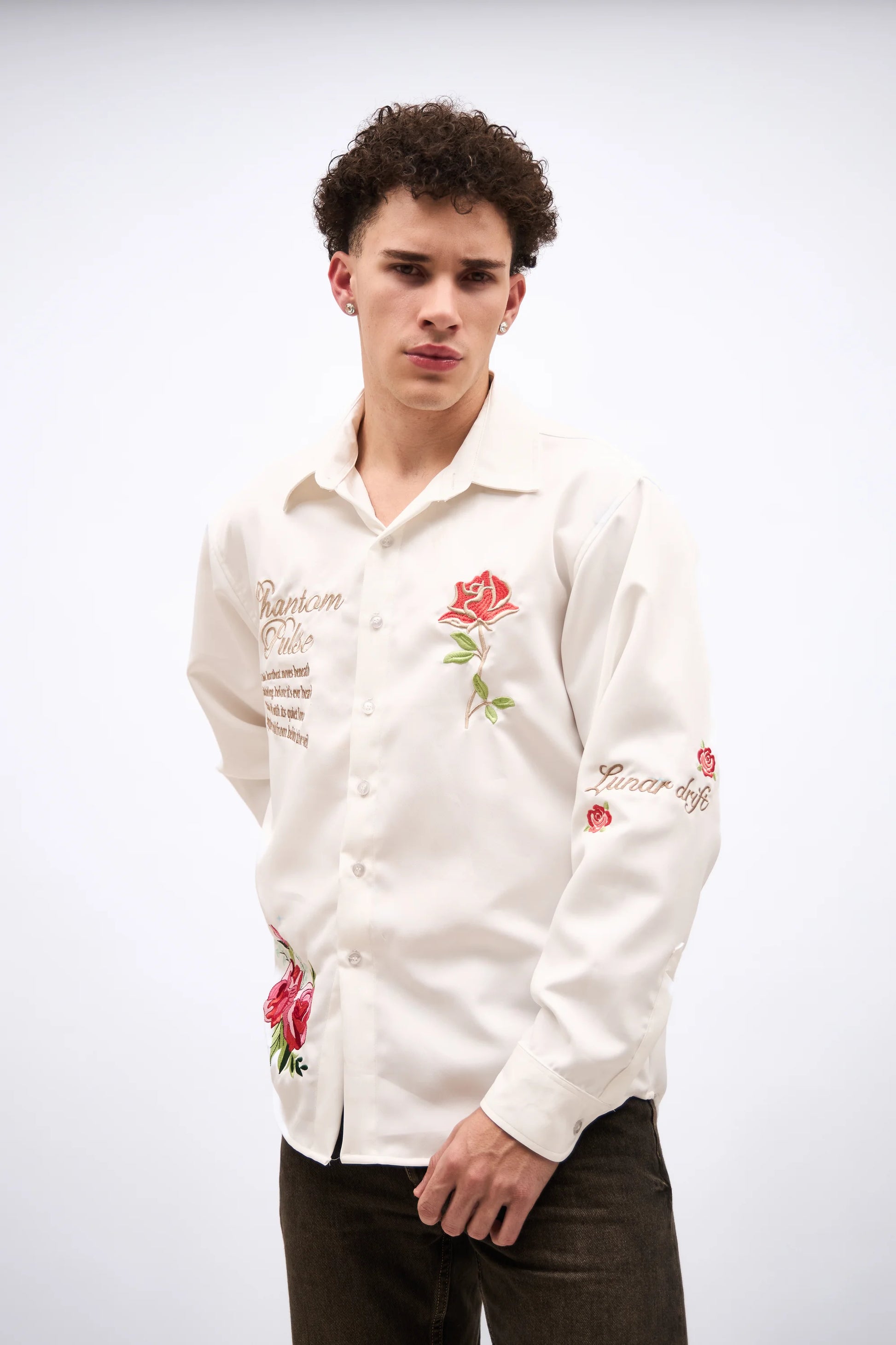 The Phantom Embroidered Shirt
