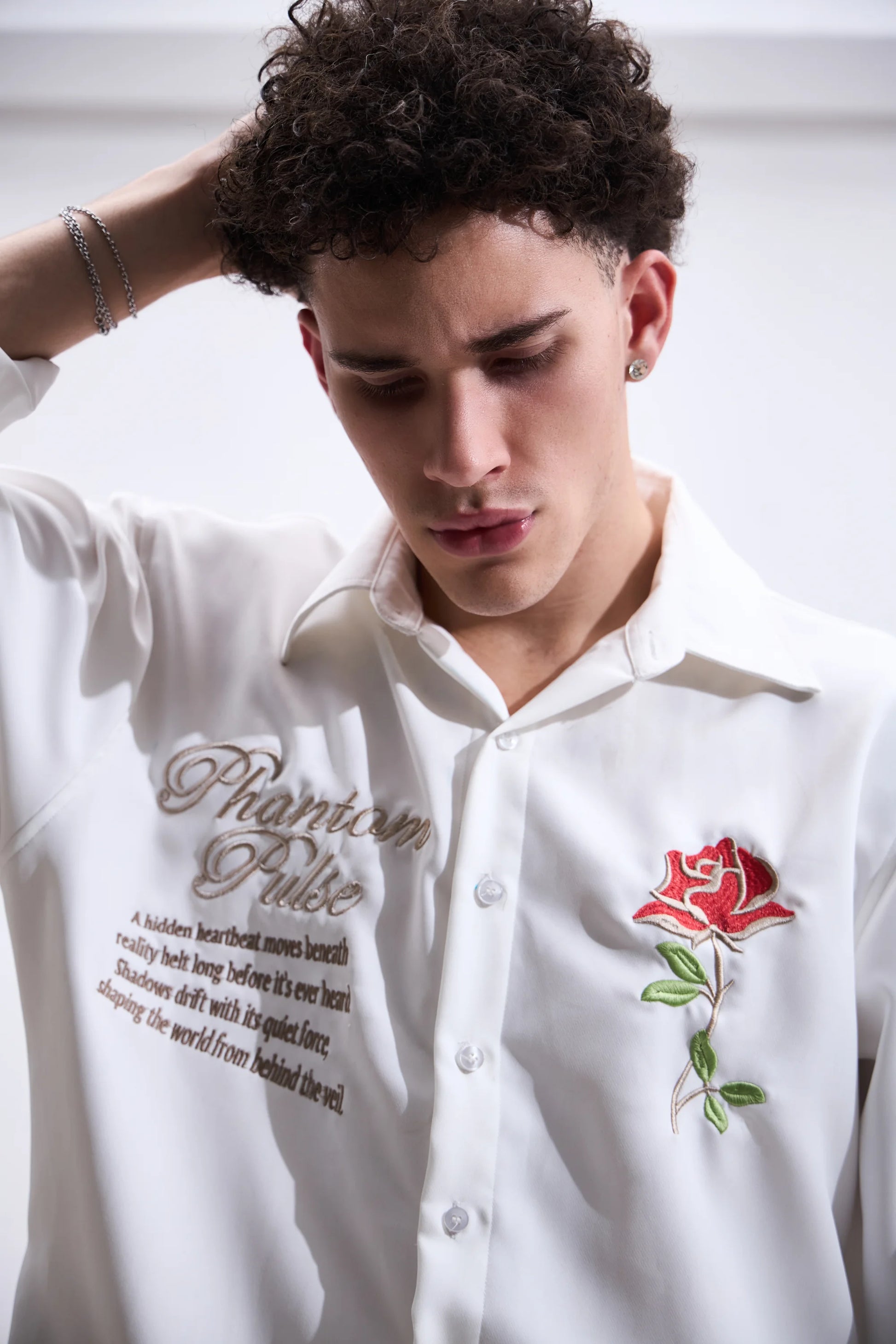 The Phantom Embroidered Shirt